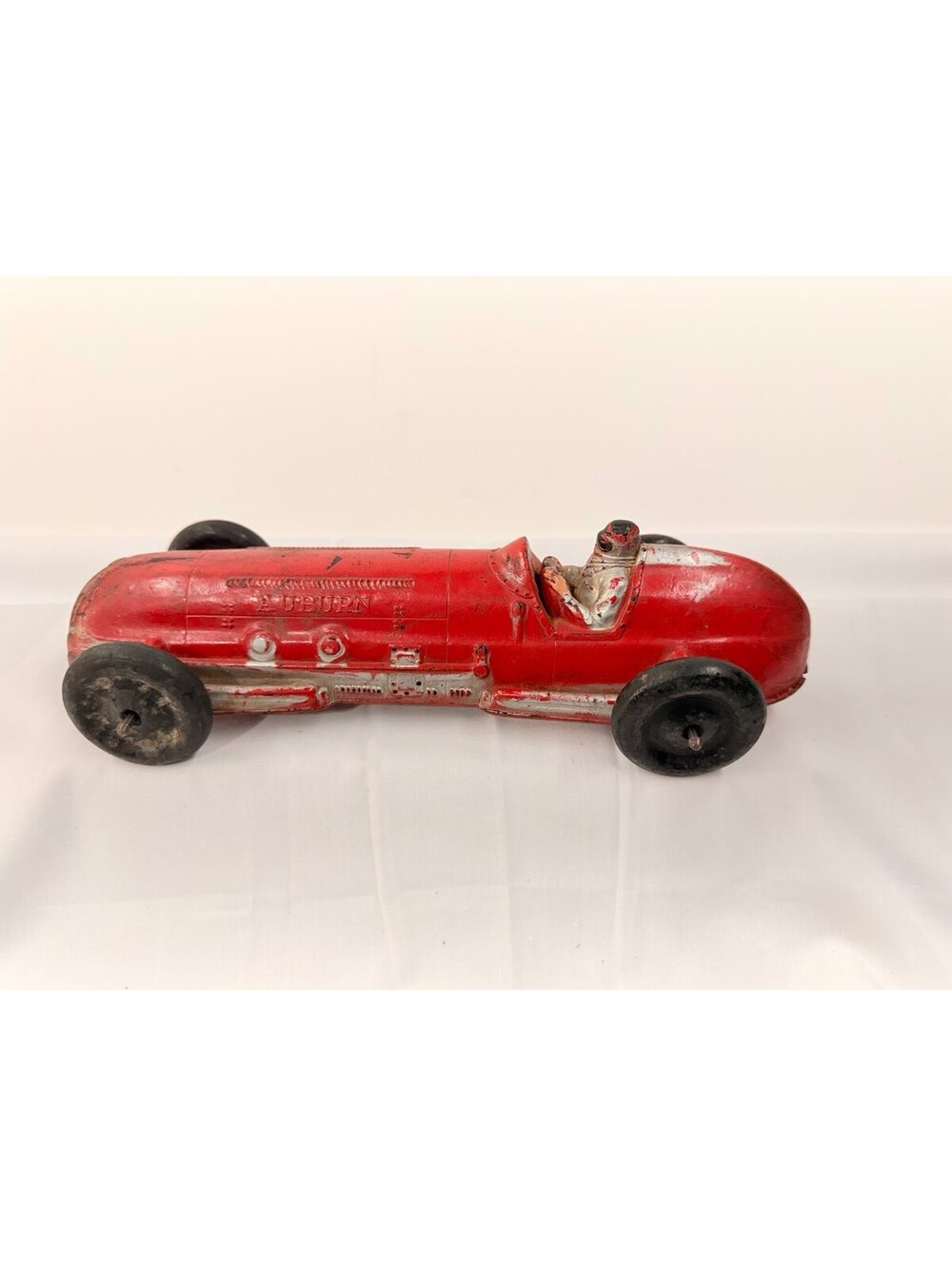 Vintage Auburn Rubber Co Open Cockpit 9" Racer Race Car Indy Early F1 Orig. Cond